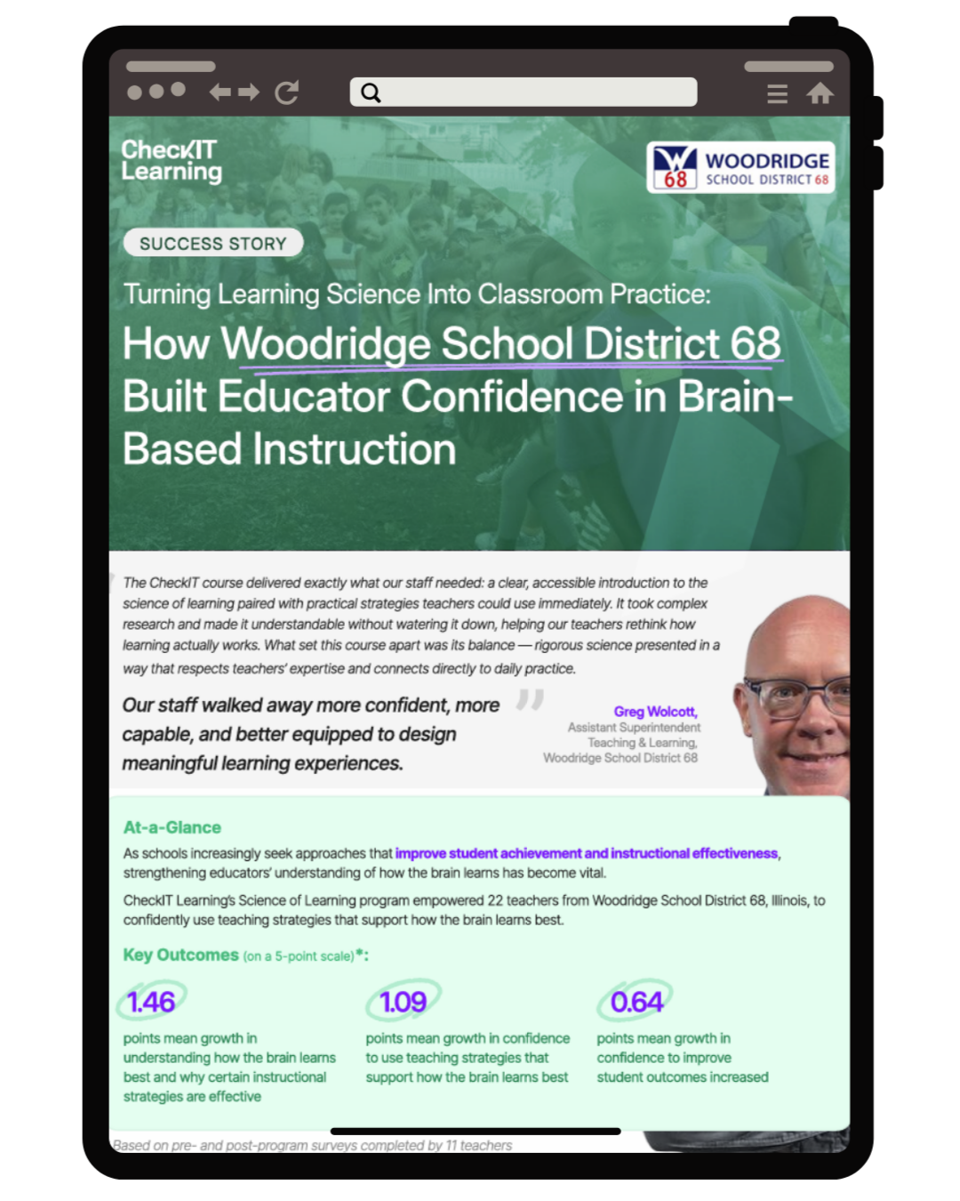 Woodridge District Success Story